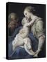 The Holy Family-Girolamo Di Giovanni Da Camerino-Stretched Canvas