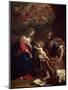 The Holy Family-Benedetto The Younger Gennari-Mounted Giclee Print