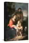 The Holy Family-Bartolome Esteban Murillo-Stretched Canvas
