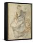 The Holy Family-Giovanni Battista Vanni-Framed Stretched Canvas