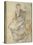 The Holy Family-Giovanni Battista Vanni-Stretched Canvas