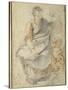 The Holy Family-Giovanni Battista Vanni-Stretched Canvas