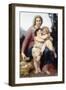 The Holy Family-William Adolphe Bouguereau-Framed Art Print