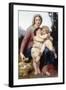 The Holy Family-William Adolphe Bouguereau-Framed Art Print