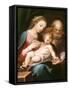 The Holy Family-Francesco Vanni-Framed Stretched Canvas