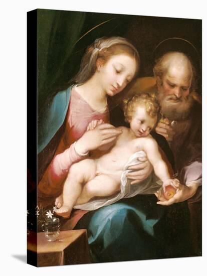The Holy Family-Francesco Vanni-Stretched Canvas