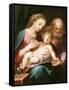 The Holy Family-Francesco Vanni-Framed Stretched Canvas