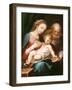 The Holy Family-Francesco Vanni-Framed Giclee Print