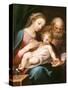 The Holy Family-Francesco Vanni-Stretched Canvas