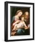 The Holy Family-Francesco Vanni-Framed Giclee Print