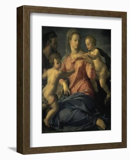 The Holy Family-Agnolo Bronzino-Framed Giclee Print