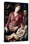 The Holy Family-Agnolo Bronzino-Stretched Canvas