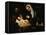 The Holy Family-Jacopo Robusti Tintoretto-Framed Stretched Canvas