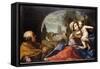 The Holy Family-Alessandro Tiarini-Framed Stretched Canvas