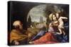 The Holy Family-Alessandro Tiarini-Stretched Canvas