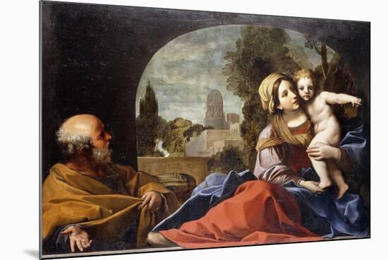 The Holy Family-Alessandro Tiarini-Mounted Giclee Print