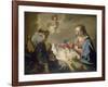 The Holy Family-Giovanni Battista Pittoni-Framed Giclee Print