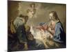 The Holy Family-Giovanni Battista Pittoni-Mounted Giclee Print