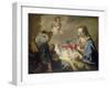 The Holy Family-Giovanni Battista Pittoni-Framed Giclee Print