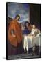 The Holy Family-Charles Le Brun-Framed Stretched Canvas