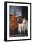 The Holy Family-Charles Le Brun-Framed Giclee Print