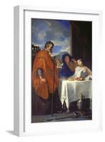 The Holy Family-Charles Le Brun-Framed Giclee Print