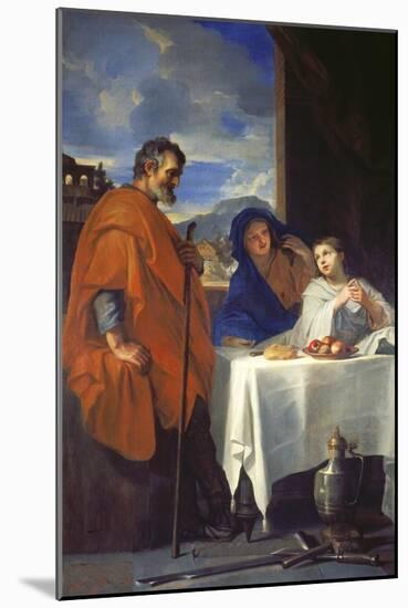 The Holy Family-Charles Le Brun-Mounted Giclee Print