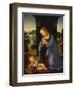 The Holy Family-Lorenzo di Credi-Framed Giclee Print