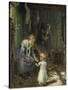 The Holy Family-Fritz von Uhde-Stretched Canvas