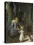 The Holy Family-Fritz von Uhde-Stretched Canvas