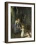 The Holy Family-Fritz von Uhde-Framed Giclee Print