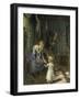 The Holy Family-Fritz von Uhde-Framed Giclee Print