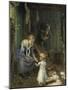 The Holy Family-Fritz von Uhde-Mounted Giclee Print