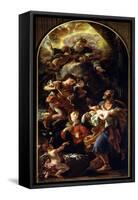 The Holy Family-Johann Karl Loth-Framed Stretched Canvas