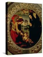 The Holy Family-Mariotto Albertinelli-Stretched Canvas