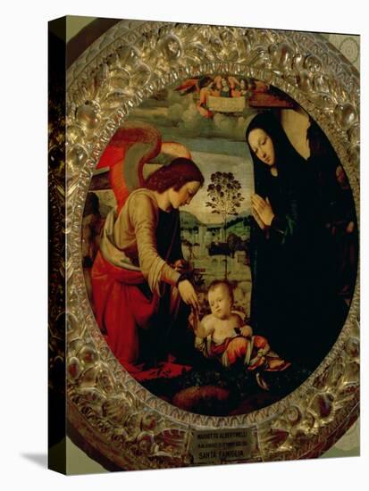The Holy Family-Mariotto Albertinelli-Stretched Canvas