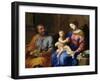 The Holy Family-Jacques Stella-Framed Giclee Print