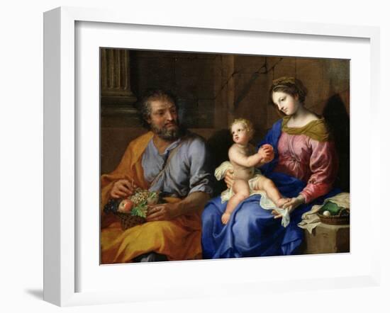 The Holy Family-Jacques Stella-Framed Giclee Print