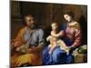 The Holy Family-Jacques Stella-Mounted Giclee Print