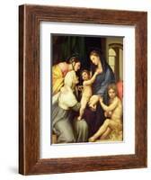 The Holy Family-Raphael-Framed Giclee Print