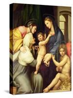 The Holy Family-Raphael-Stretched Canvas
