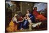 The Holy Family-Louis Licherie de Beuron-Stretched Canvas