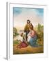 The Holy Family-English School-Framed Giclee Print