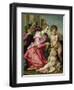 The Holy Family-Jacopo da Carucci Pontormo-Framed Giclee Print