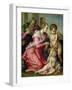 The Holy Family-Jacopo da Carucci Pontormo-Framed Giclee Print