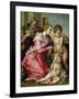 The Holy Family-Jacopo da Carucci Pontormo-Framed Giclee Print