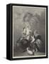 The Holy Family-Bartolome Esteban Murillo-Framed Stretched Canvas