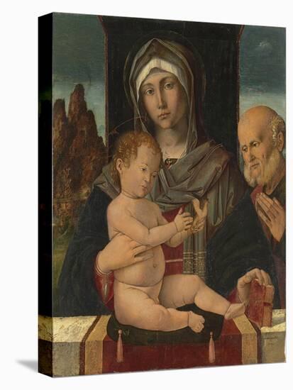 The Holy Family-Giovanni de' Vajenti Speranza-Stretched Canvas