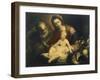 The Holy Family-Valerio Castello-Framed Giclee Print