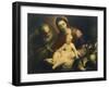 The Holy Family-Valerio Castello-Framed Giclee Print